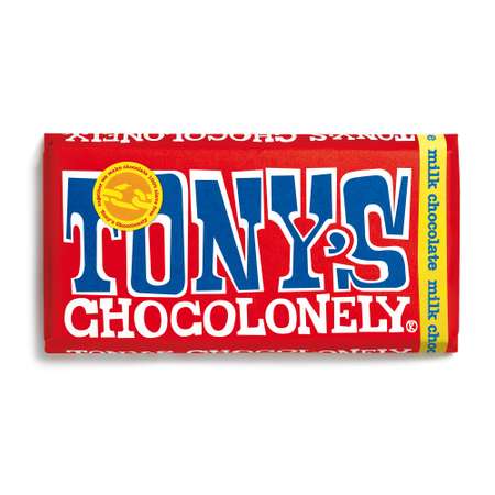 Шоколад Tony's Chocolonely Бельгийский молочный 180 гр