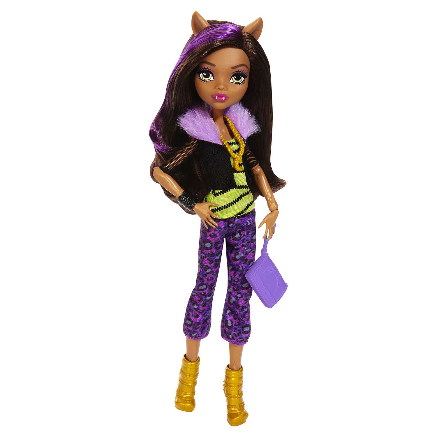 Кукла Monster High Monster High В модном наряде Клодин Вульф DVH23 DNW97 - фото 5