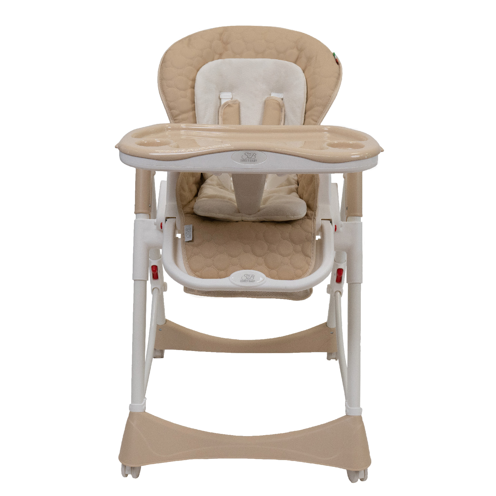 Стульчик для кормления Sweet Baby Royal Classic Light Beige - фото 4