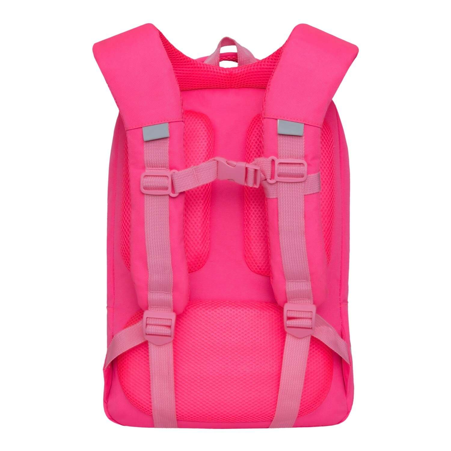 Рюкзак школьный Grizzly Макарон Ярко-розовый RG-066-1/4 - фото 3
