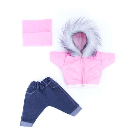 Комплект одежды Модница для пупса 43-48 см 6120 розовый