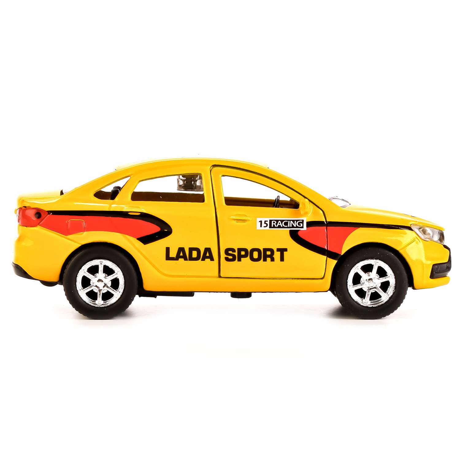 Машина Технопарк LADA VESTA SPORT инерционная 12 см 233698 - фото 3