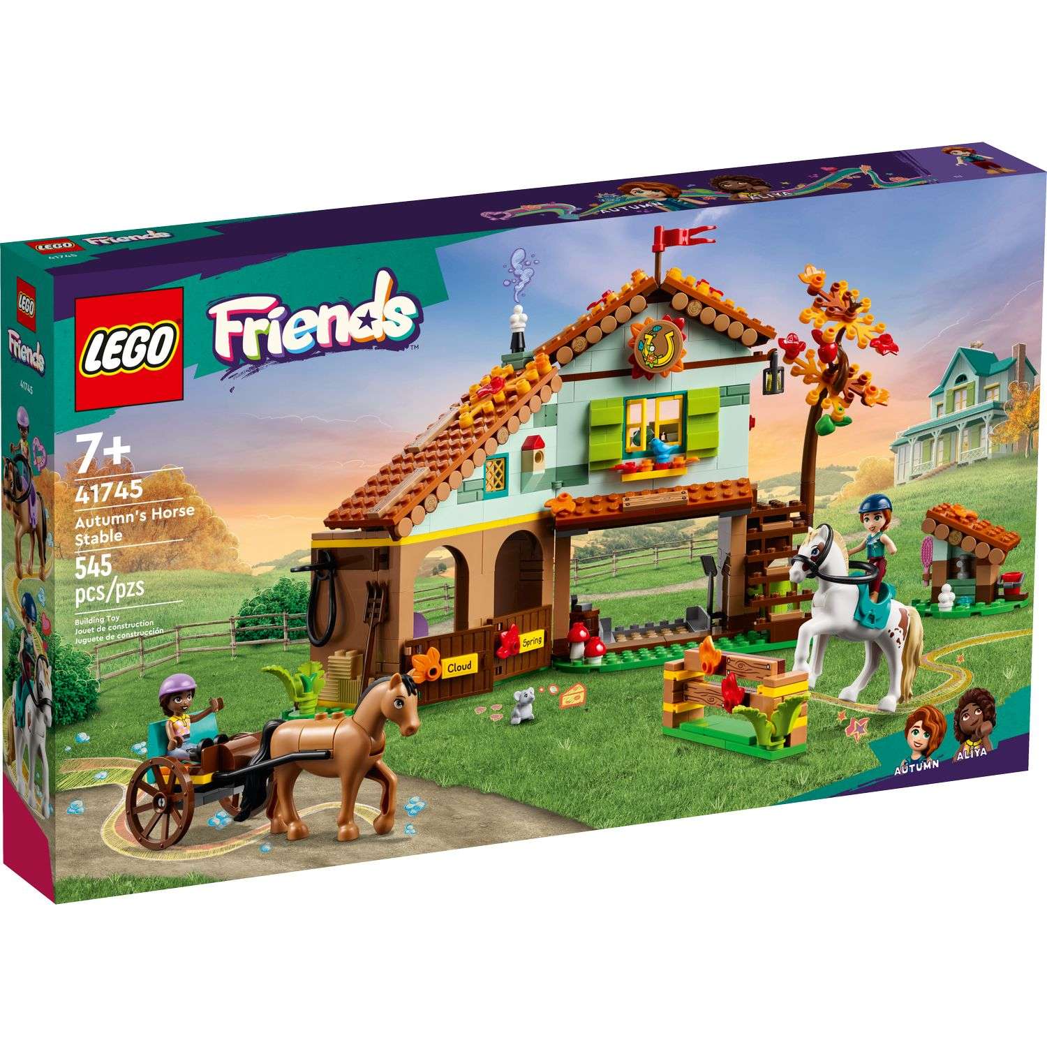Конструктор LEGO Friends Autumns Horse Stable 41745 - фото 1