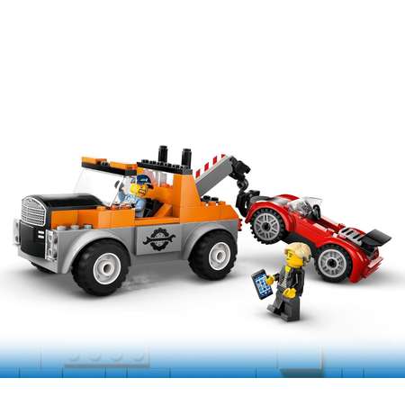 Конструктор LEGO City Ремонт эвакуаторов и спортивных автомобилей 60435