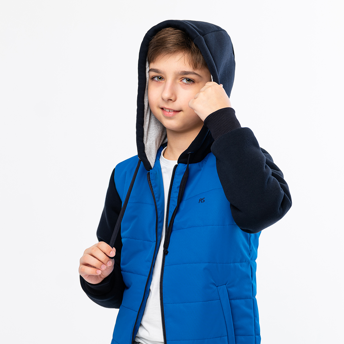 Куртка RODOS М-222_Детская(М)/Темно-голубой_синий - фото 6