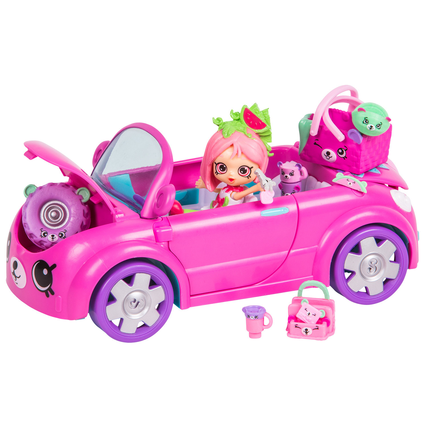 Набор Happy Places Shopkins Кабриолет Веселый мишка 56503 - фото 2