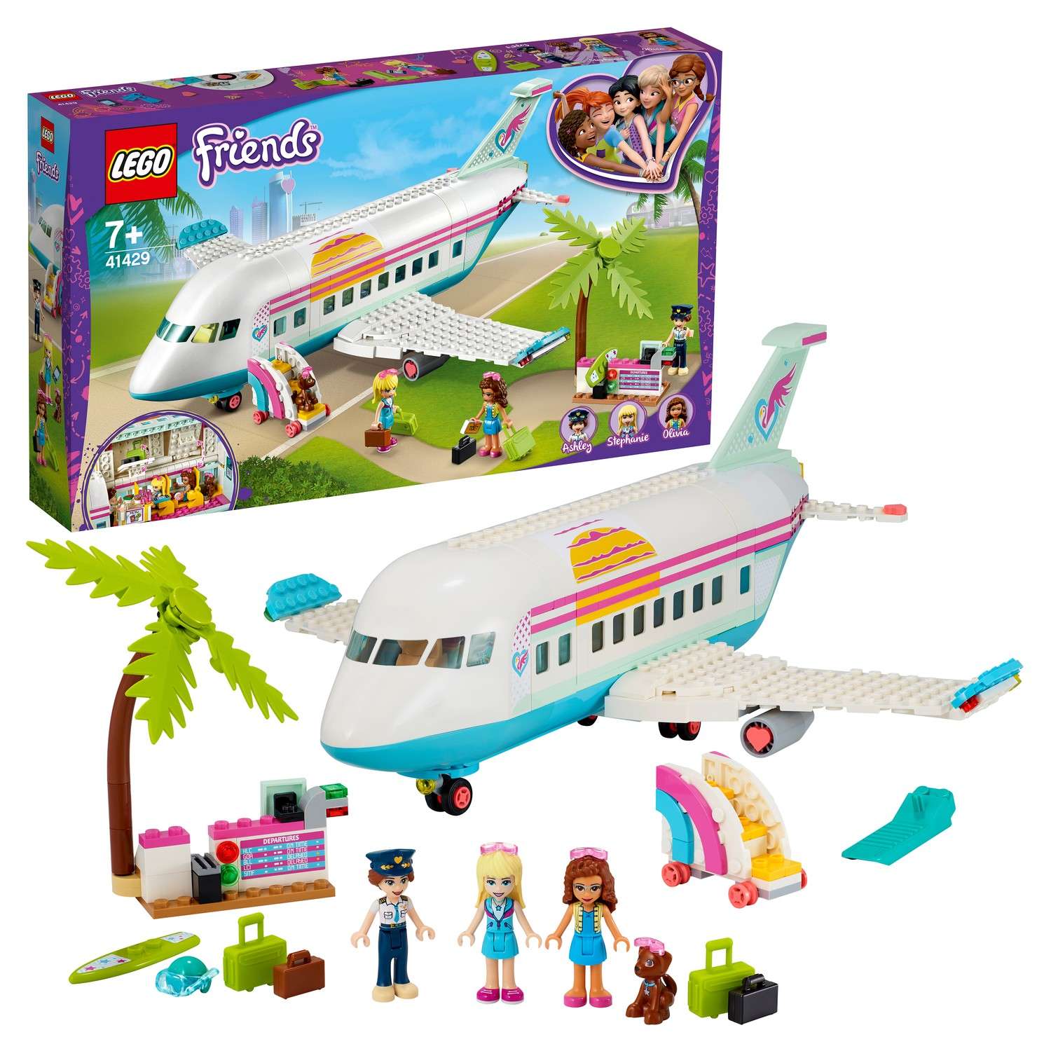 Конструктор LEGO Friends Самолёт в Хартлейк Сити 41429 - фото 1