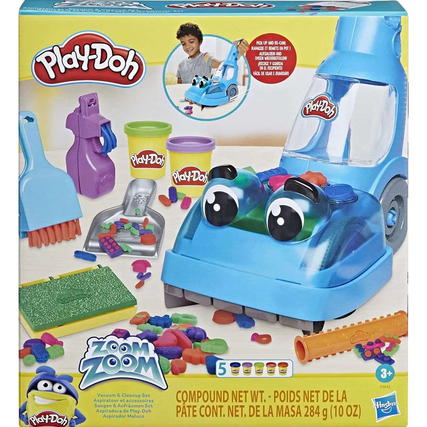 Набор игровой Play-Doh Пылесос 63224103 F3642 - фото 1