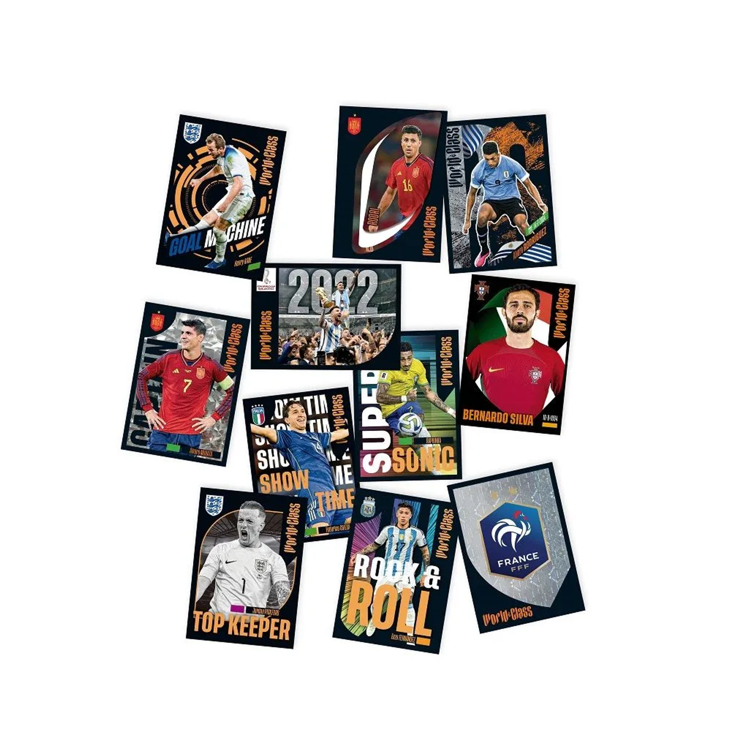 Набор коллекционных наклеек Panini FIFA World Class 2024 20 пакетиков в экоблистере - фото 7
