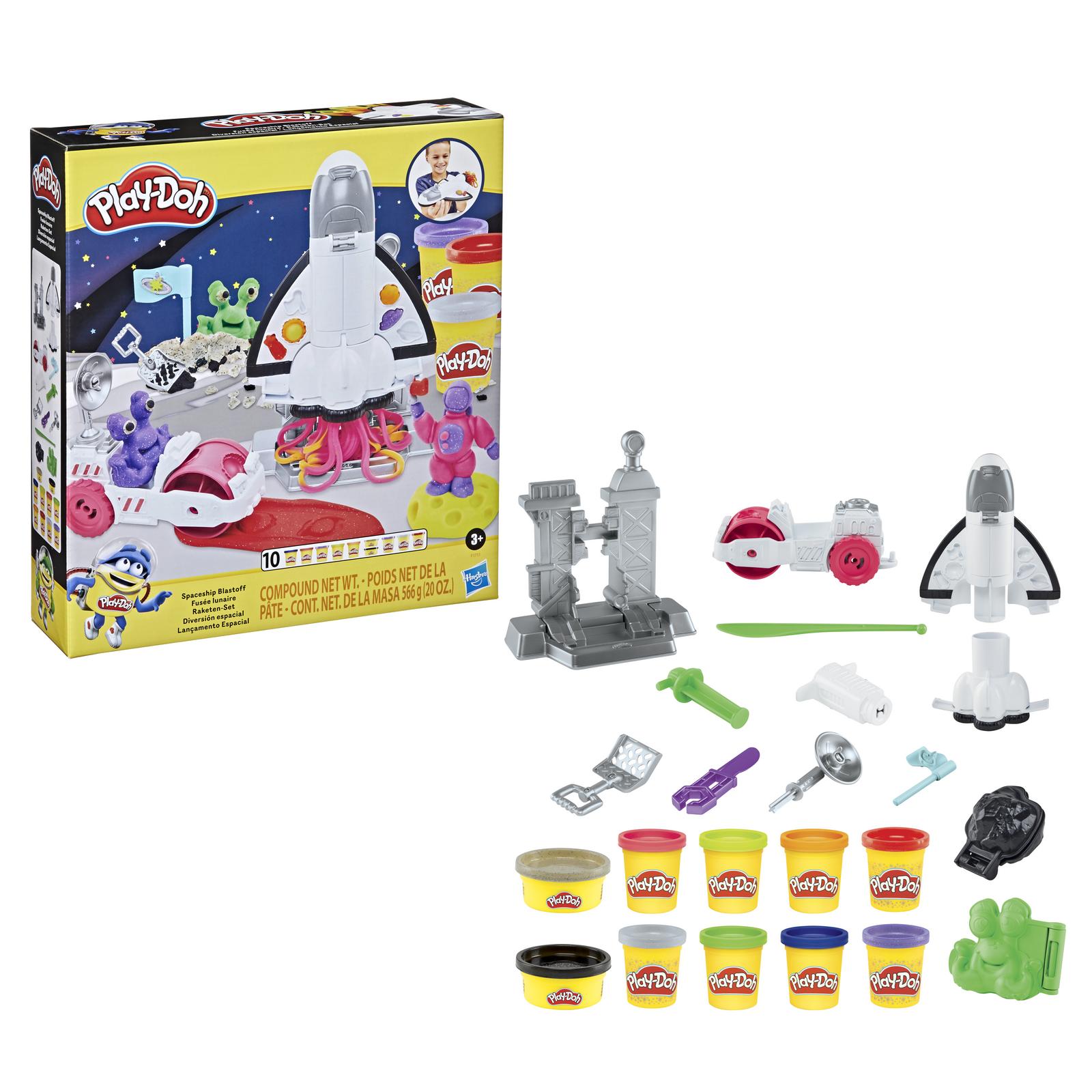 Набор игровой Play-Doh Космический корабль F17115L0 - фото 14