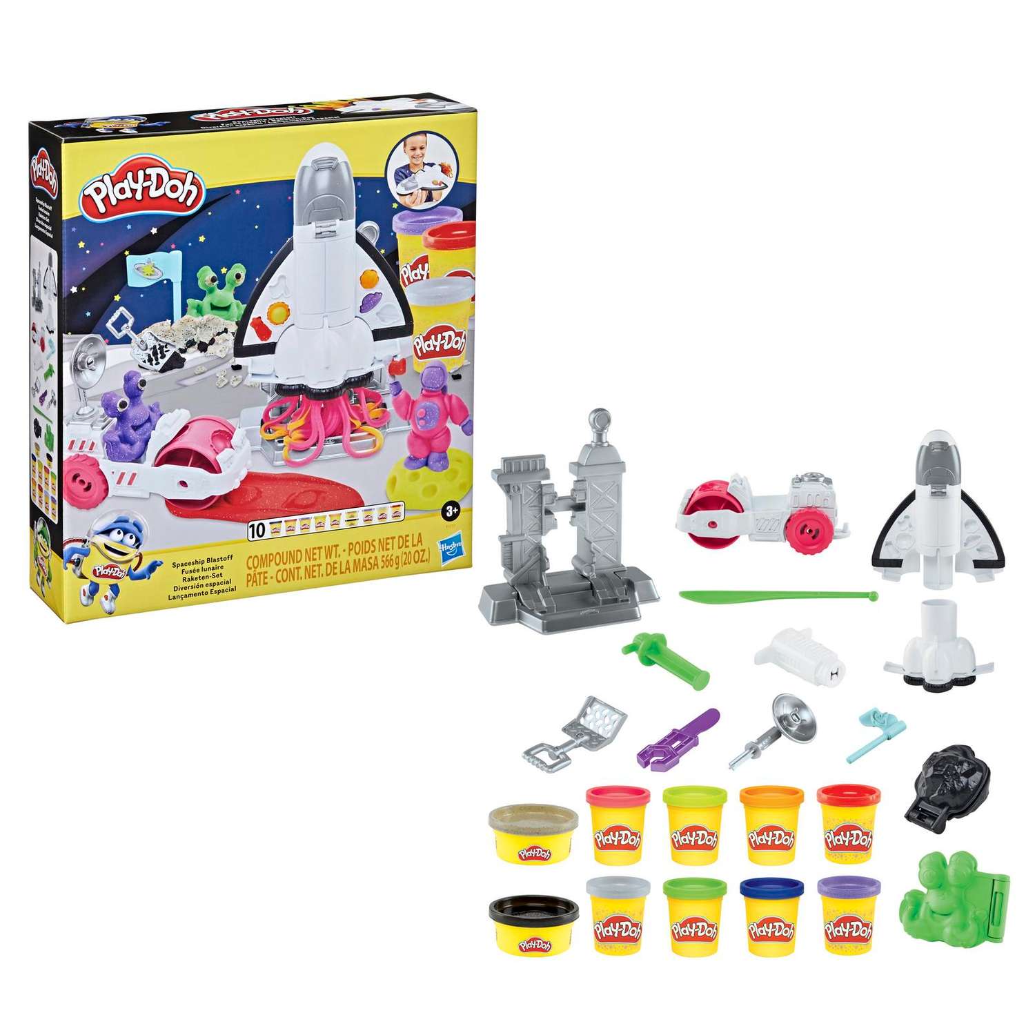 Набор игровой Play-Doh Космический корабль F17115L0 - фото 14