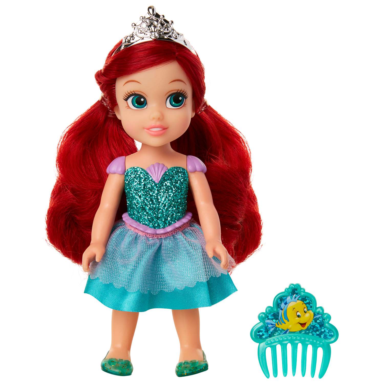 Кукла Jakks Pacific Disney Princess Ариэль с расческой 206064 206064 - фото 1