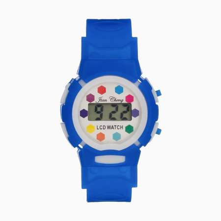 Часы Sima-Land наручные электронные детские «Непоседа» ремешок силикон l-20 см