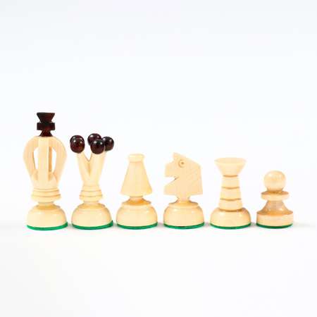 Шахматы Sima-Land «Королевские» 28х28 см король h=6 см пешка h 3 см