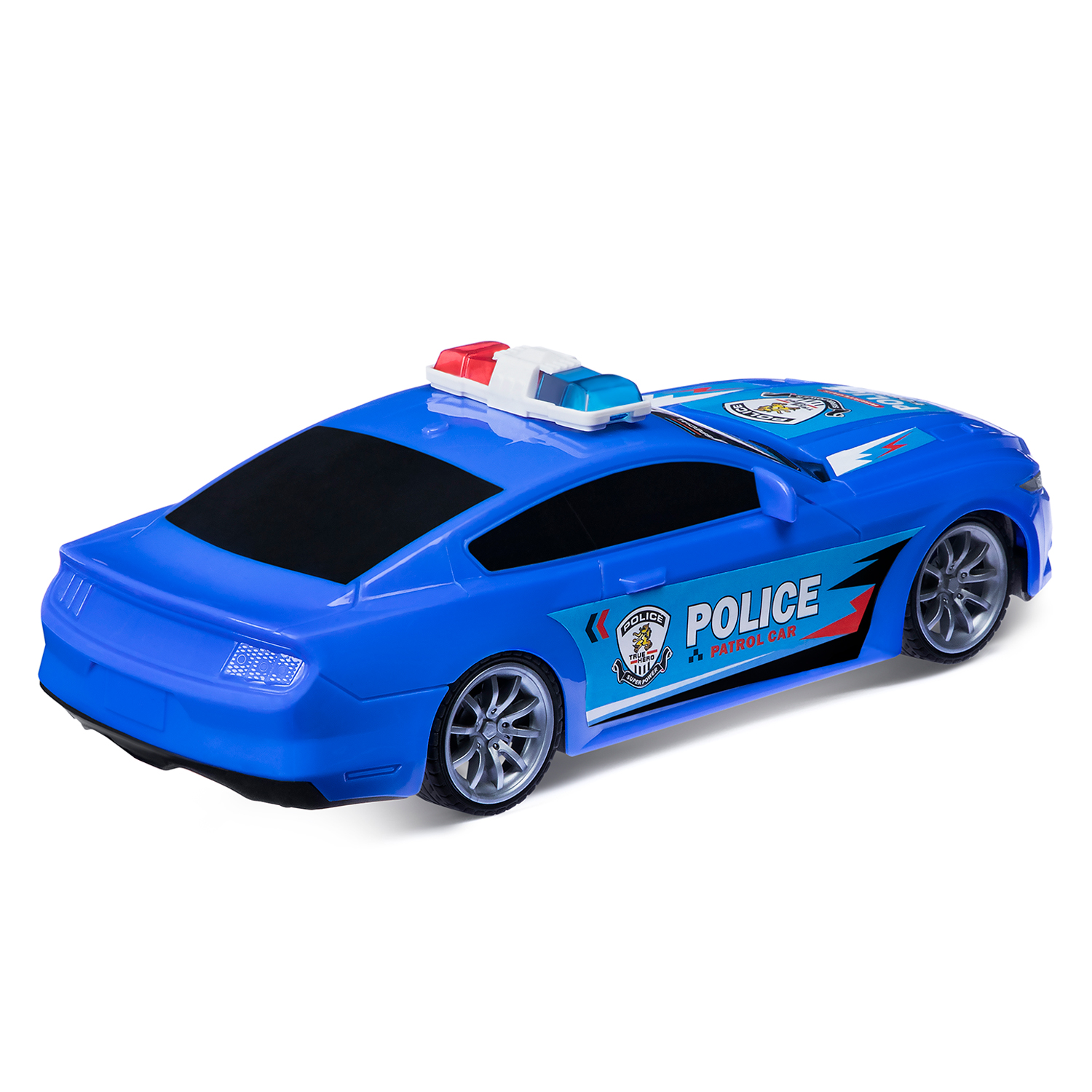 Игрушка на радиоуправлении AUTODRIVE полицейская гоночная с пультом 4 канала JB0404673 - фото 10