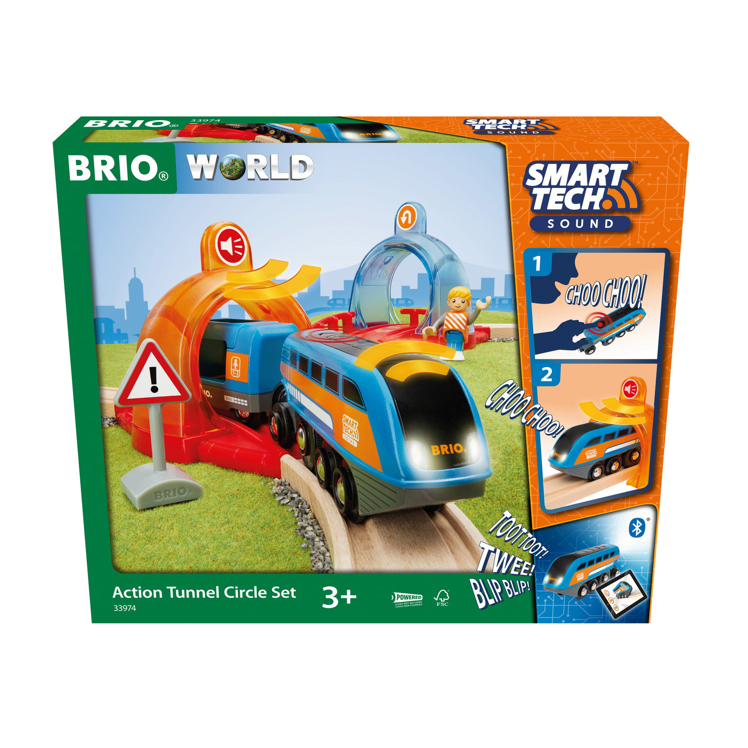 Набор железнодорожный Brio 46.5 см 33974 - фото 3