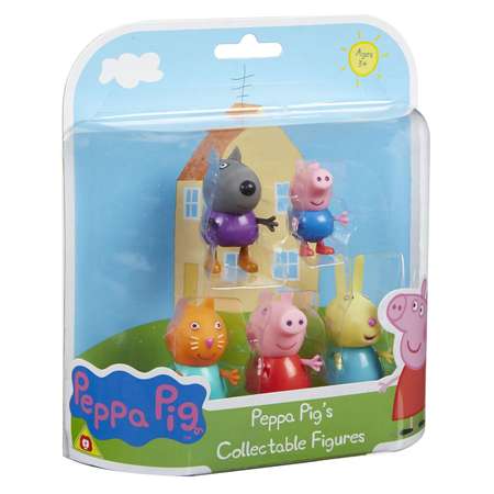 Игровой набор Свинка Пеппа Пеппа и друзья, 5 фигурок