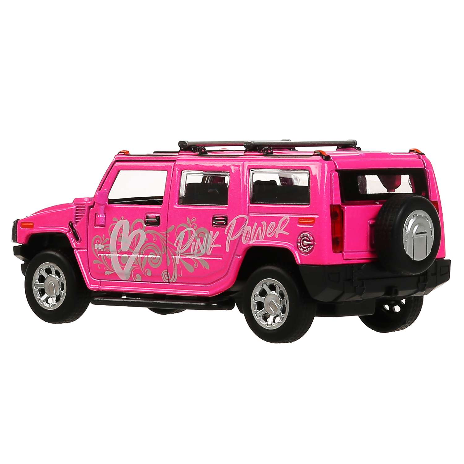 Машина Технопарк Hummer H2 Спорт Розовый 303052 303052 - фото 4
