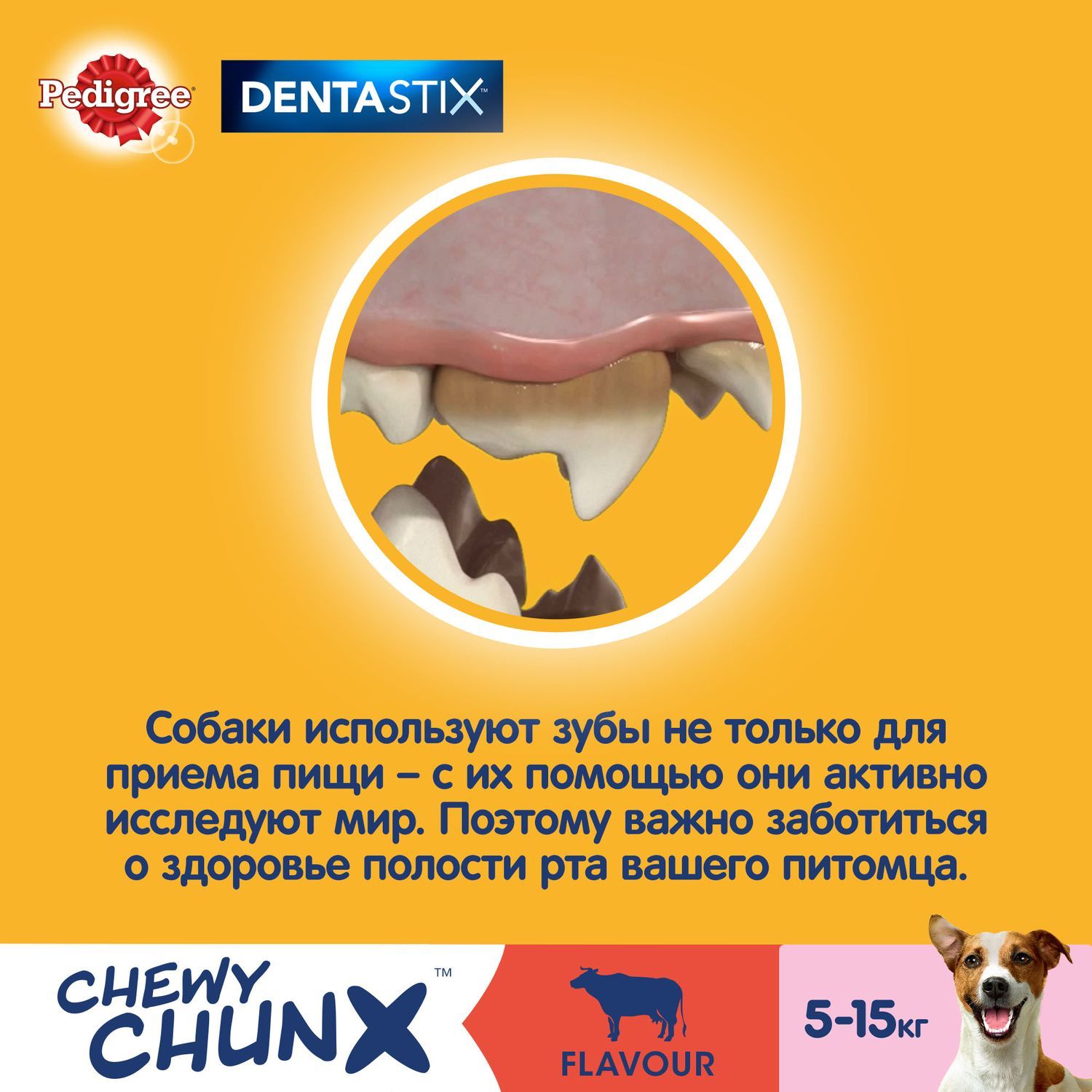 Лакомство для собак Pedigree Denta Stix мелких пород Жевательные кусочки со вкусом говядины 68г - фото 5