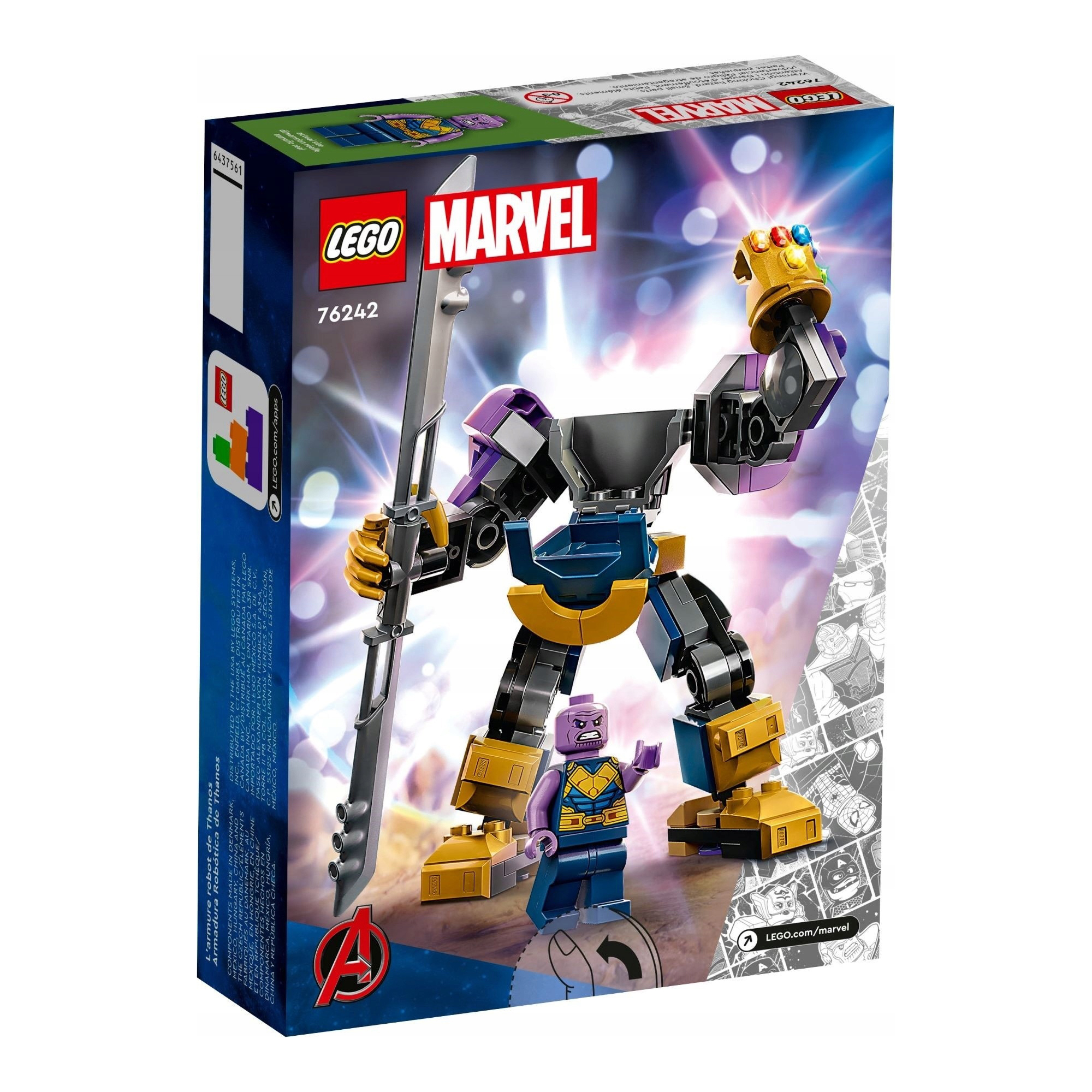 Конструктор LEGO Super Heroes LEGO 76242 Механическая броня Таноса - фото 2