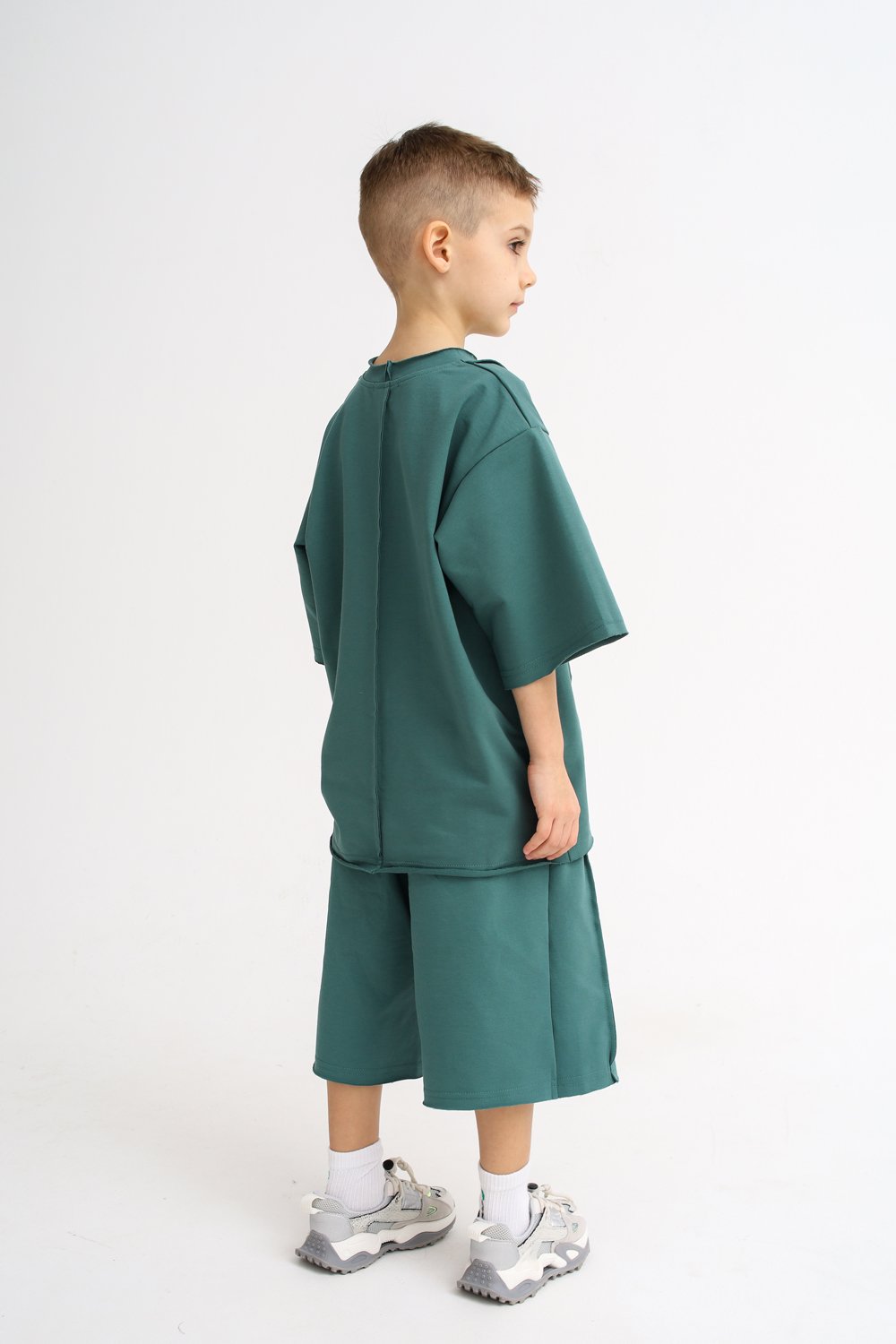 Футболка MINIDINO Т-Д-065 Футболка со швами наружу васаби - фото 7