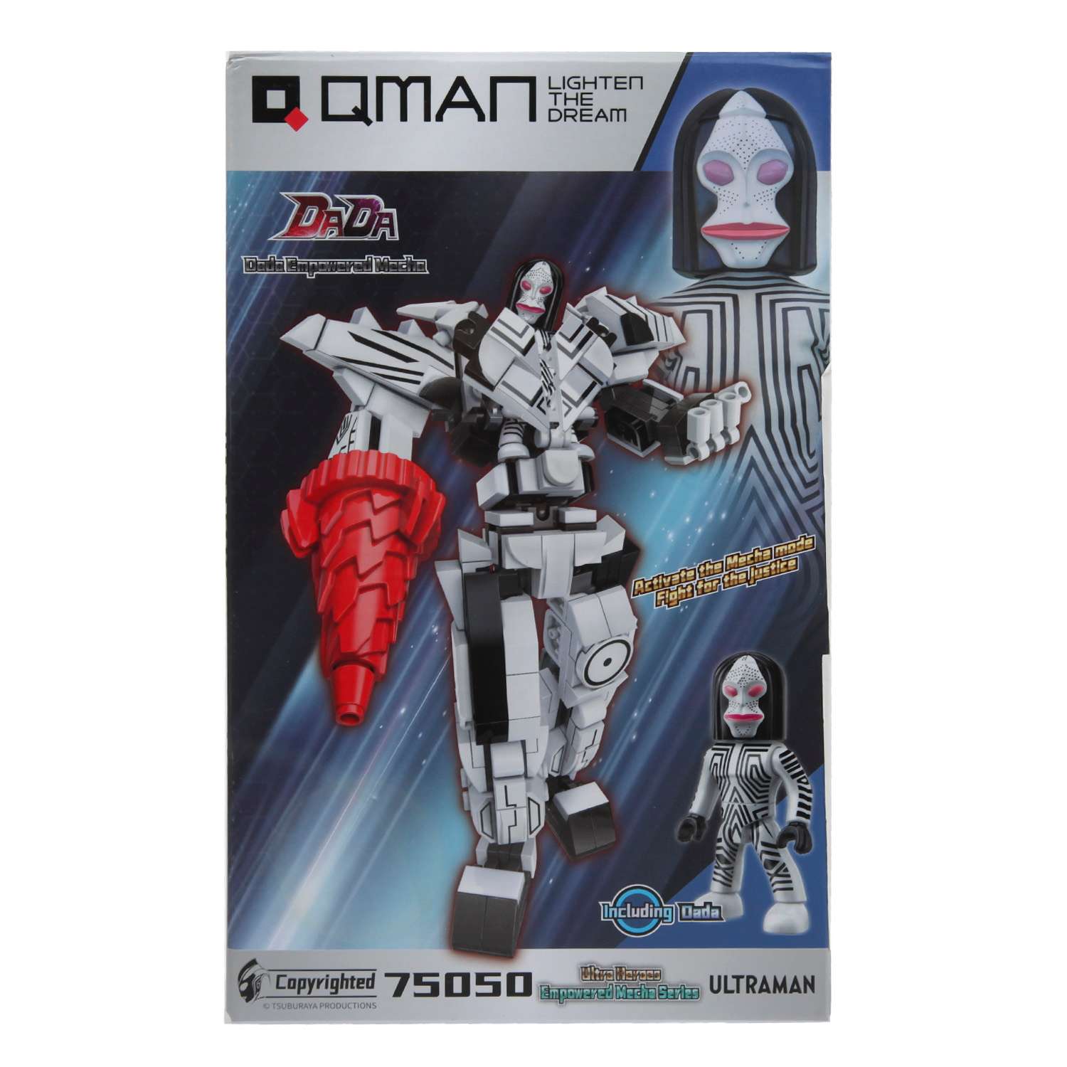 Конструктор Qman Ultraman Dada 249 деталей 75050 - фото 1