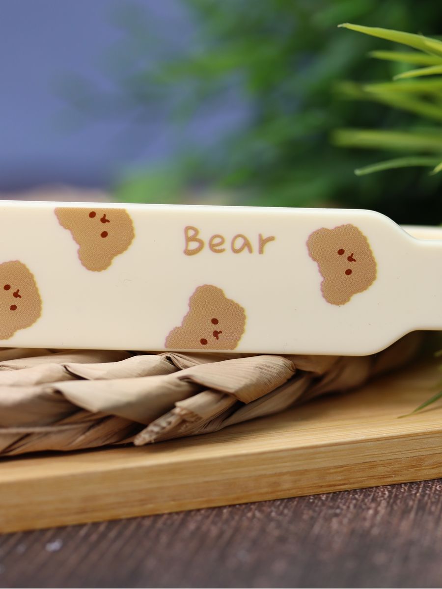 Расческа iLikeGift Bear double beige - фото 7