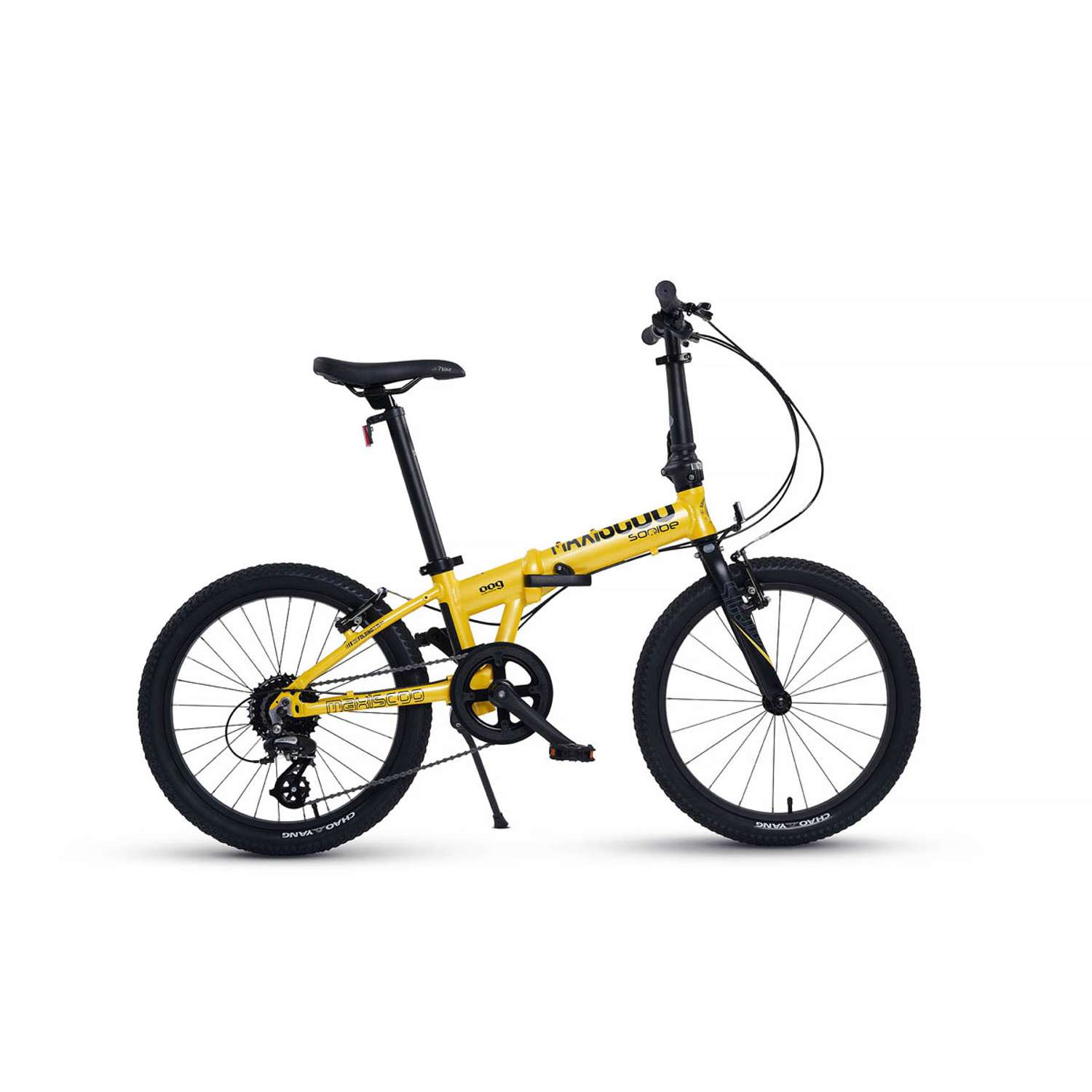 Велосипед Детский Складной Maxiscoo S009 20 желтый - фото 1