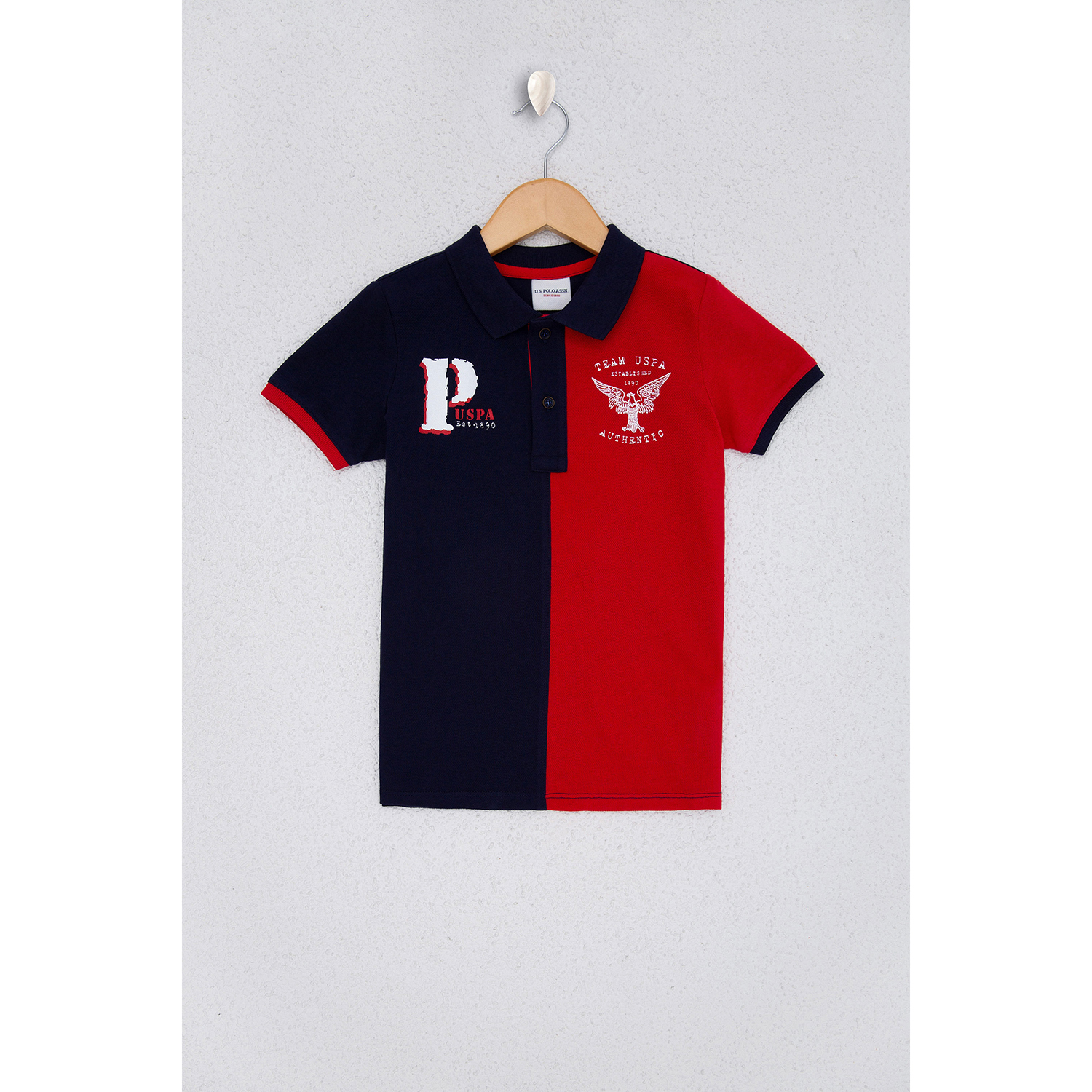 Поло U.S. Polo Assn G083SZ0110FAUSTOKIDS_VR033 - фото 1