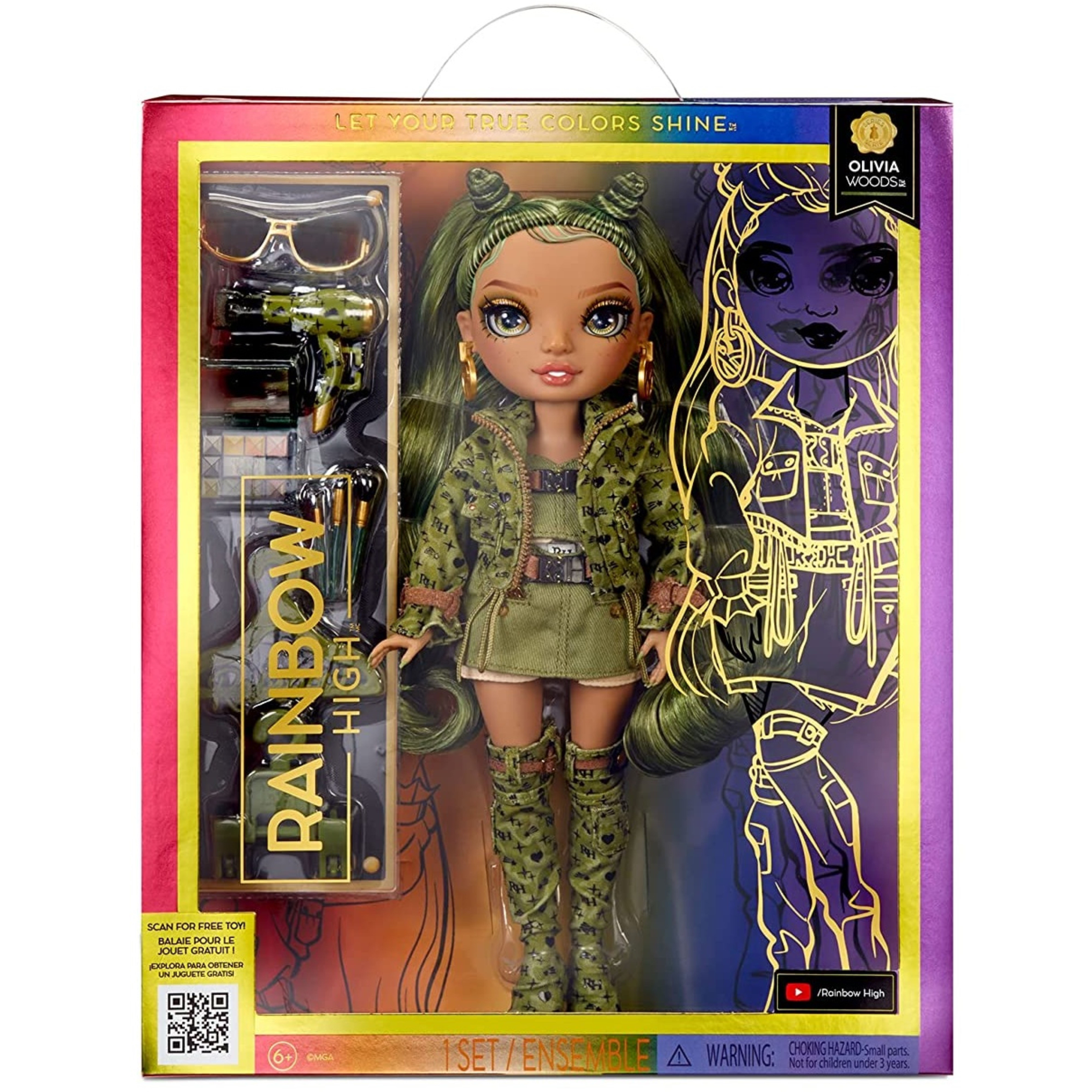 Кукла модельная Rainbow High 583141 Olivia Woods - фото 1