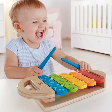 Музыкальная игрушка HAPE Радужный ксилофон