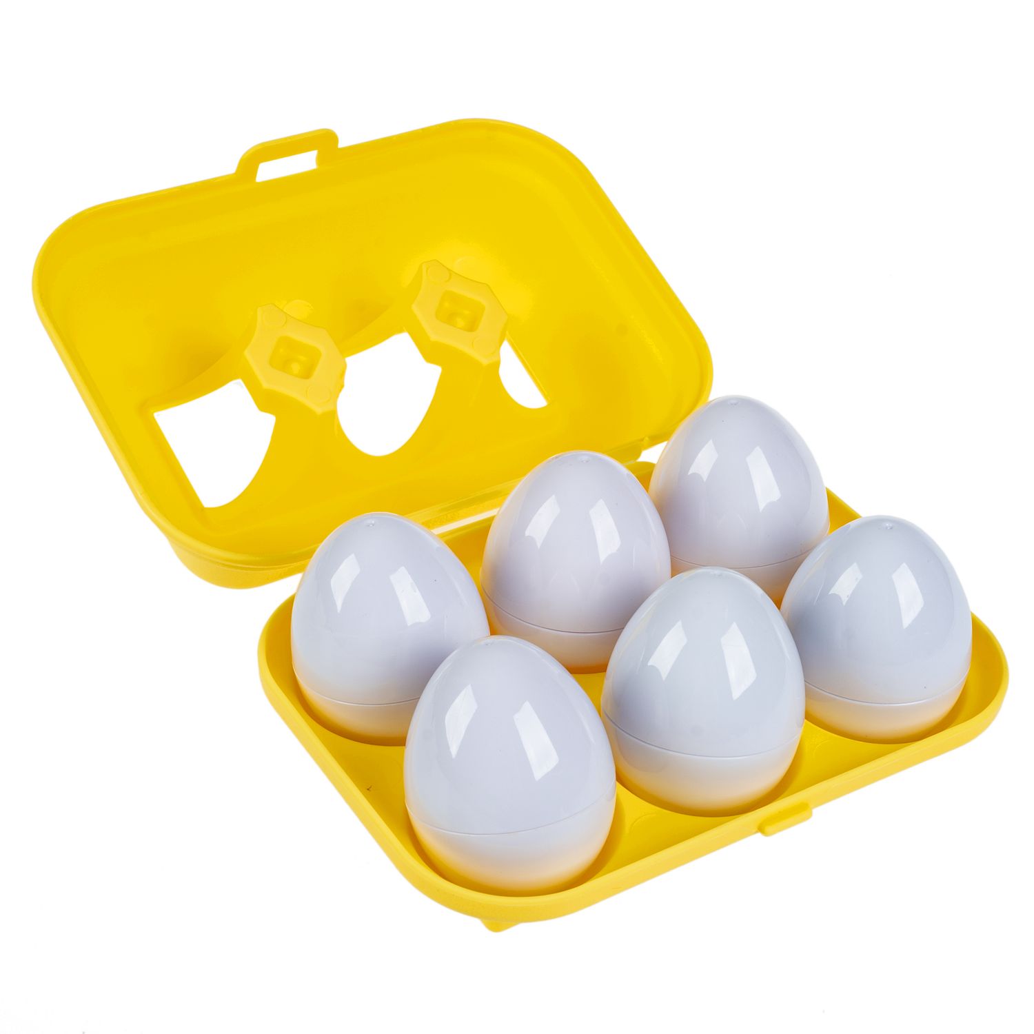 Сортер BONDIBON Яйца Фигуры и цвета 6 штук в лотке серия Baby You - фото 5