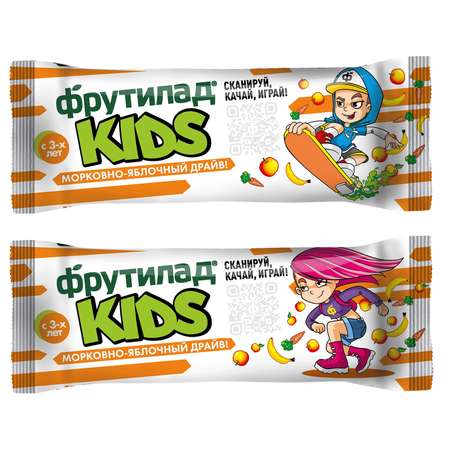 Батончик ФРУТИЛАД Kids банан-яблоко-морковь 25г в ассортименте