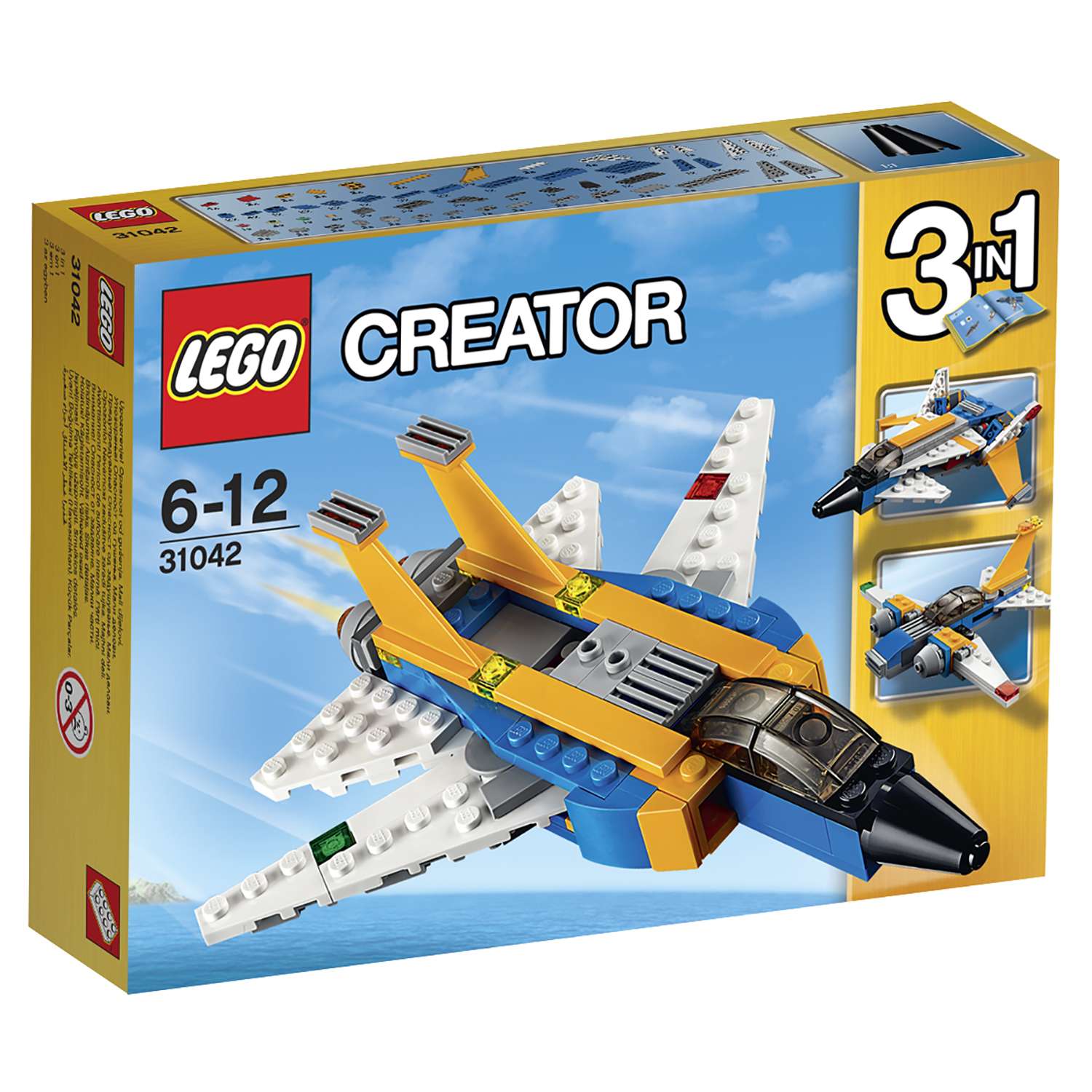 Конструктор LEGO Creator Реактивный самолет (31042) - фото 2