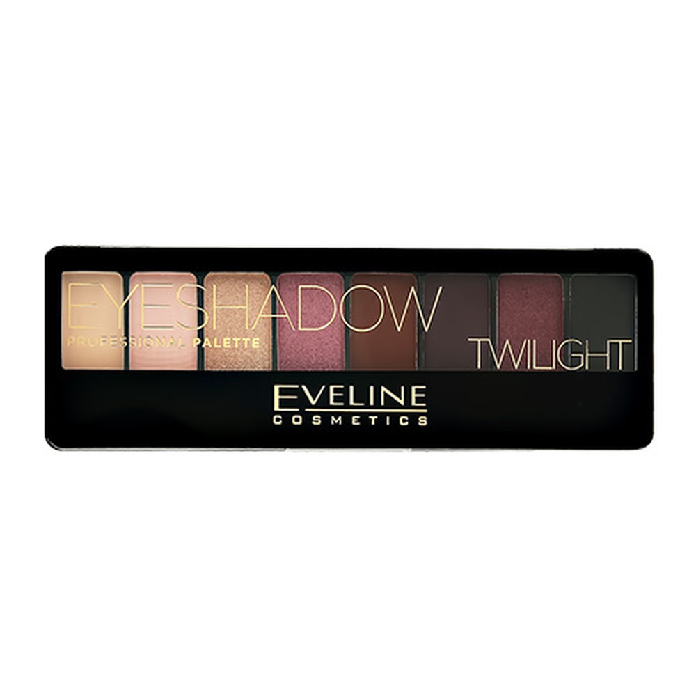 Палетка теней EVELINE Eyeshadow professional palette тон 02 (twilight) - фото 3