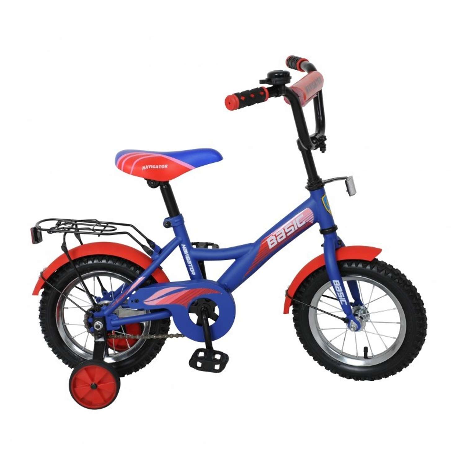 Велосипед Navigator Basic KITE 12" сине-красный - фото 1