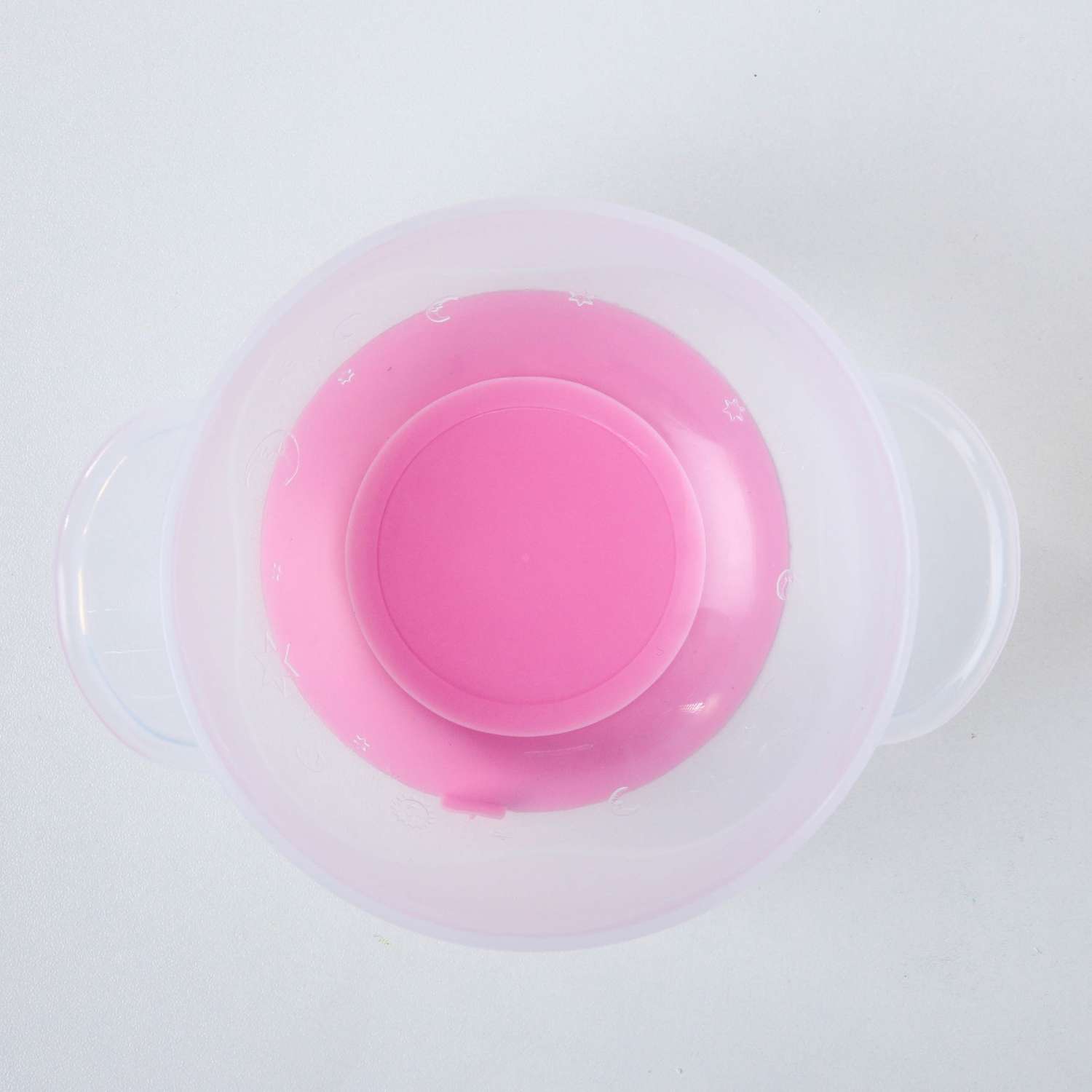 Набор посуды Крошка Я тарелка и ложка розовый - фото 4