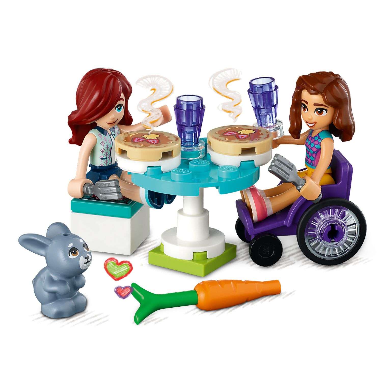 Конструктор LEGO Friends Pancake Shop 41753 - фото 6