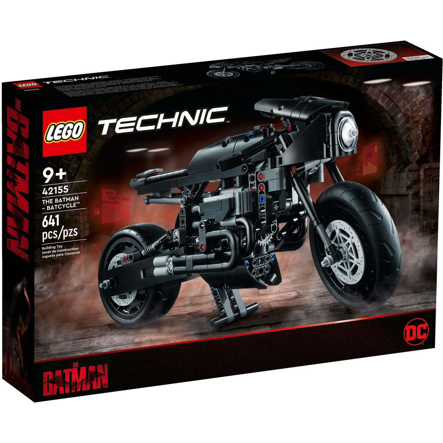 Конструктор LEGO Technic The Batman Batcycle 42155 - фото 8