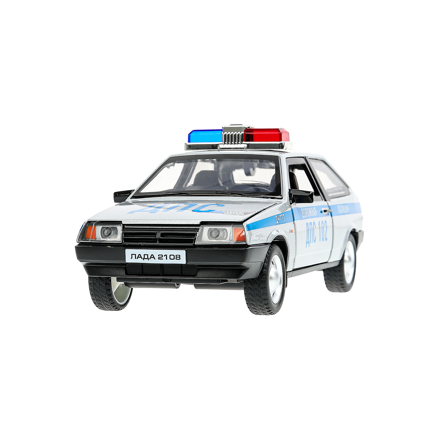 Полицейская машина Технопарк LADA 1:24 белый 385724 - фото 14