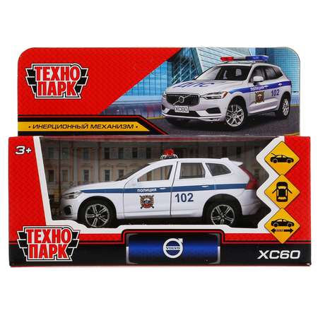 Машина Технопарк Volvo XC60 R-desing Полиция 298715