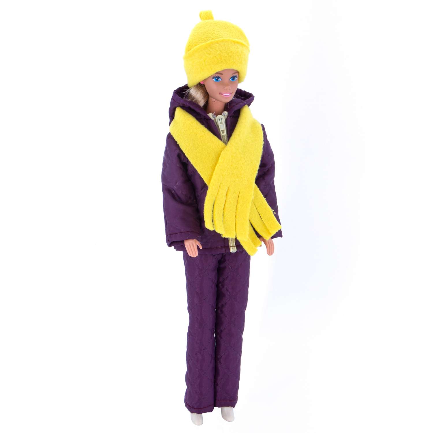 Комплект одежды Модница для куклы 29 см из синтепона 1404 фиолетовый 1404фиолетовый - фото 3