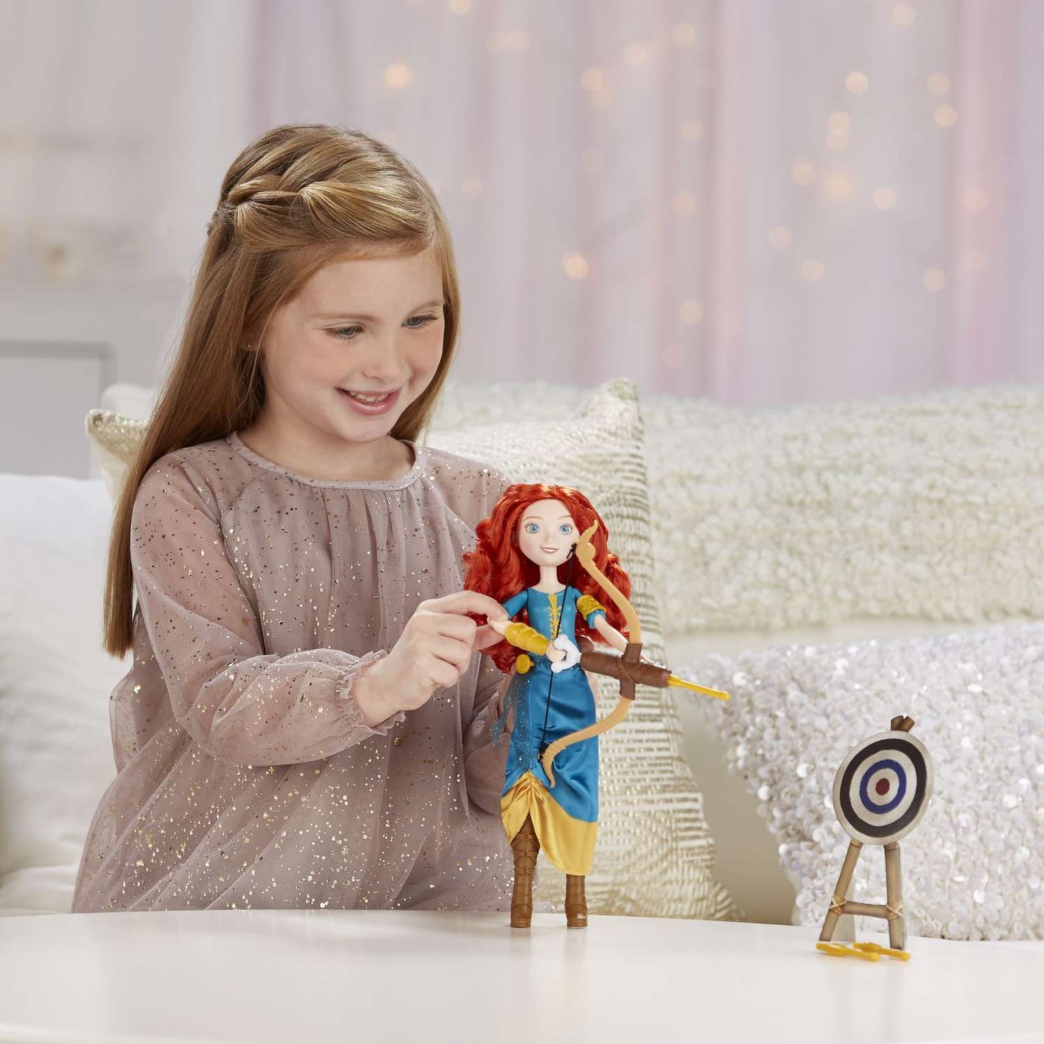 Кукла Princess Disney Hasbro Модная принцесса Мерида и ее хобби B9147EU4 B9146EU4 - фото 5