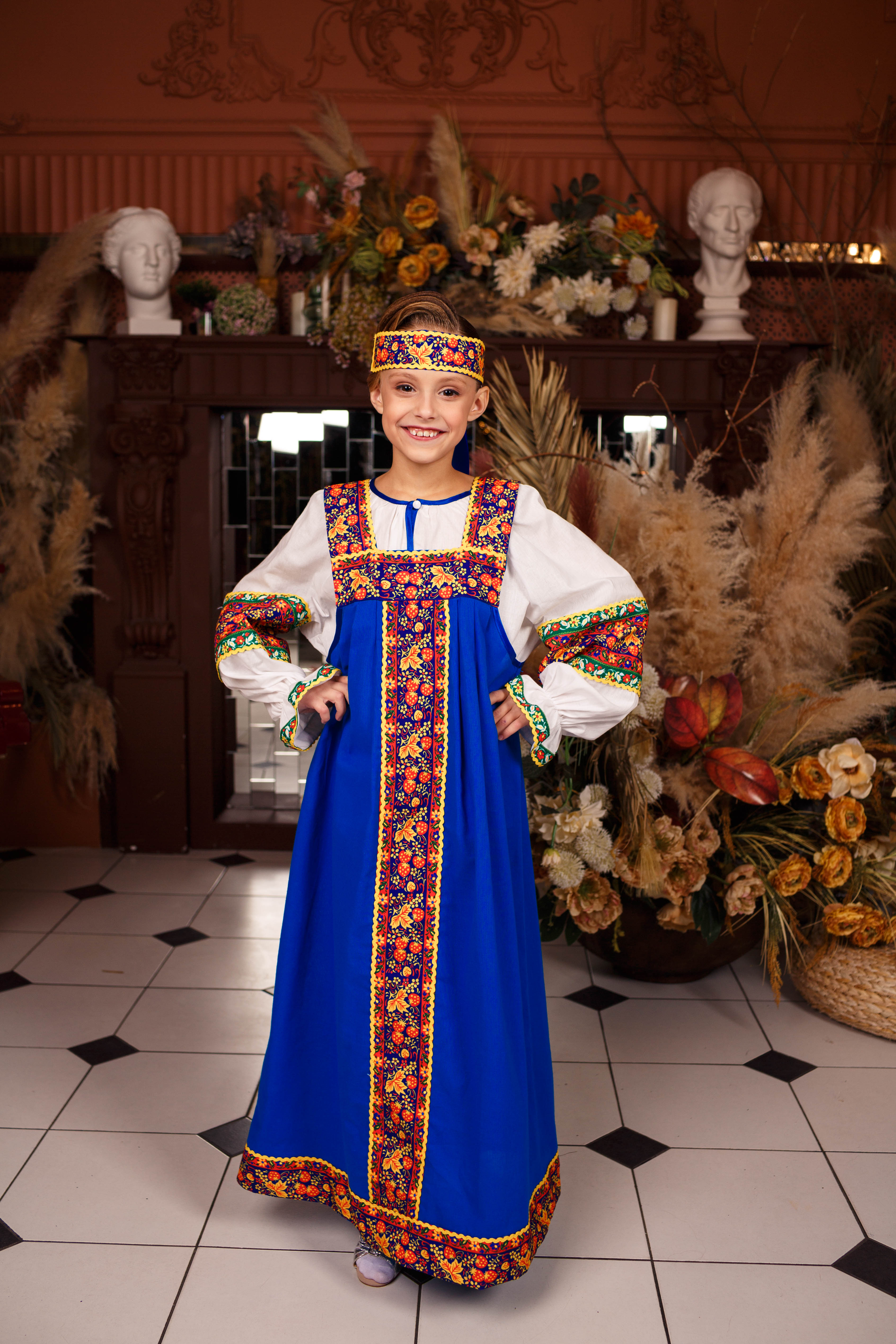 Русский народный костюм Gala-Вальс GWM3300000S - фото 5