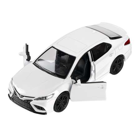 Машина металлическая Uni-Fortune Toyota Camry 2022 белый цвет инерционный механизм двери открываются