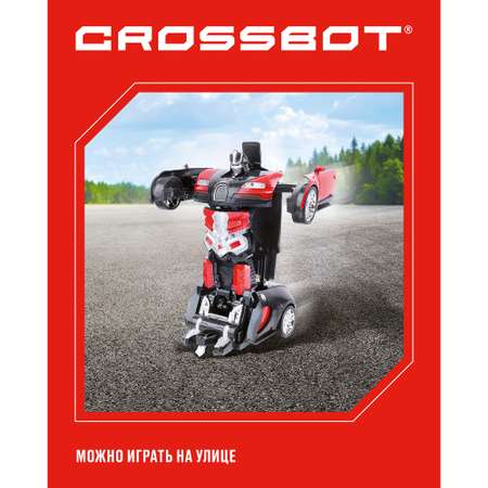 Машина-Робот CROSSBOT радиоуправляемый Astrobot Осирис. Красно-черный