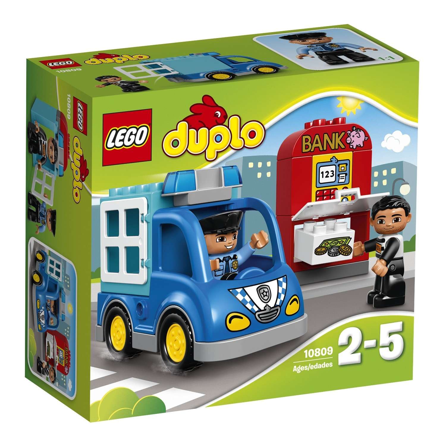 Конструктор LEGO DUPLO Town Полицейский патруль (10809) - фото 2