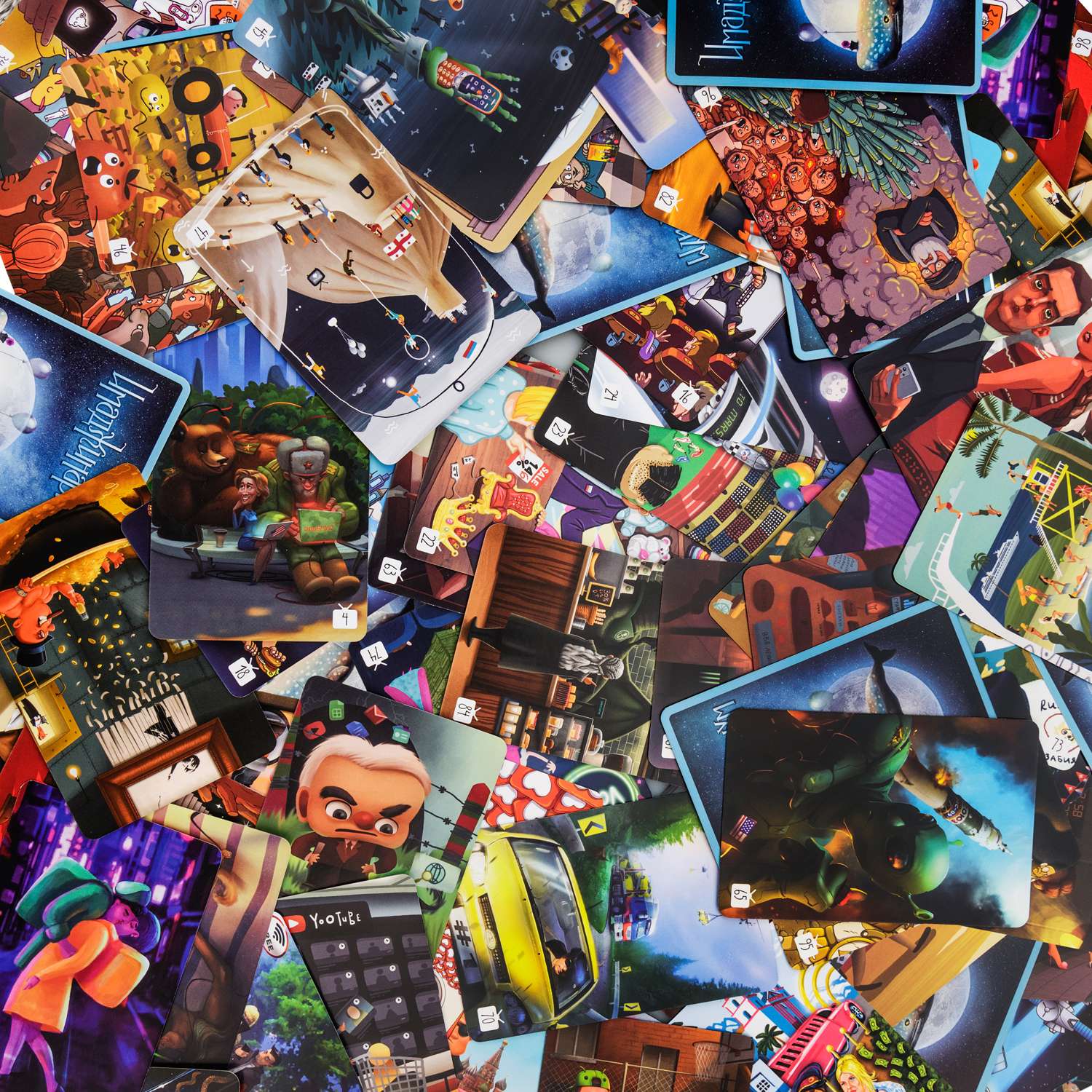 Набор дополнительных карт Cosmodrome Games Cosmodrome games Имаджинариум Прайм-тайм 52075 - фото 6
