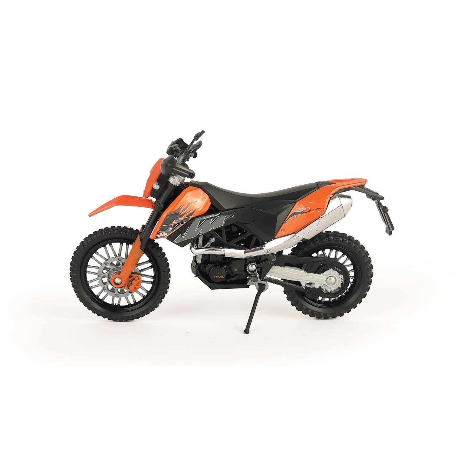 Мотоцикл WELLY 1:18 KTM 690 Enduro R оранжевый 12816PW - фото 3