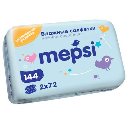 Влажные салфетки Mepsi 144шт